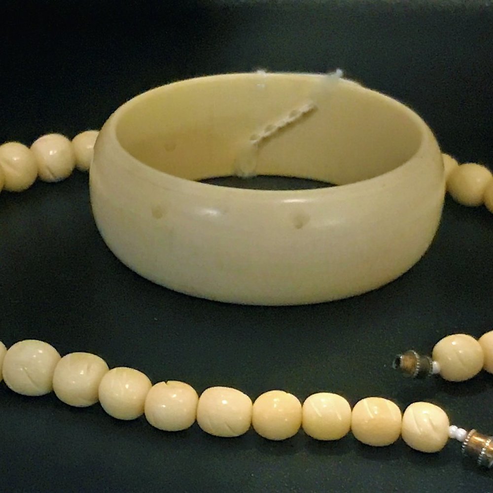 Bracelet & Necklace - Ivory/bone